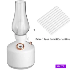 Retro Air Humidifier Wireless Aroma Diffuser Lamp