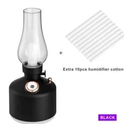 Retro Air Humidifier Wireless Aroma Diffuser Lamp
