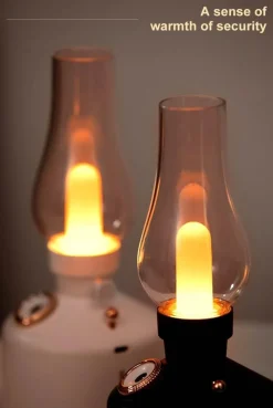 Retro Air Humidifier Wireless Aroma Diffuser Lamp