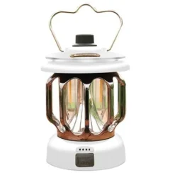 Retro Campinglampe - Tragbare LED-Powerbank