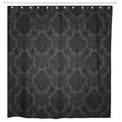 Retro Duschvorhang - Vintage Badezimmer Dekor