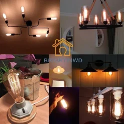 Retro Edison Bulb Set - Vintage Light Bulbs 3PCS