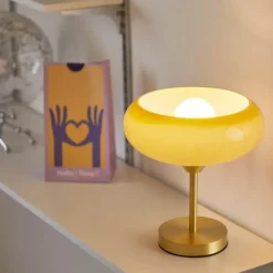 Retro Eierkuchenlampe - Süße Tischlampe