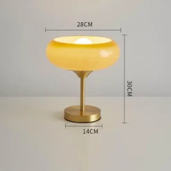Retro Eierkuchenlampe - Süße Tischlampe