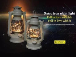 Retro European Lantern Light - Vintage Decor Illumination