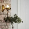 Retro Glass Ball Wall Lamp - Elegant Home Decor Lighting