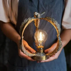 Retro Industrielampe - Vintage Eisen Nachtlicht