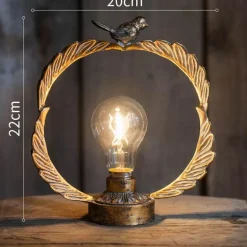 Retro Industrielampe - Vintage Eisen Nachtlicht