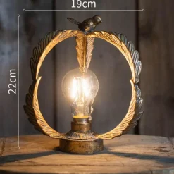 Retro Industrielampe - Vintage Eisen Nachtlicht