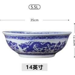 Retro Keramik Rührschüssel - Vintage Backgeschirr Küchenwerkzeug