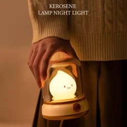 Retro LED Nachtlicht - Vintage Kleine Lampe