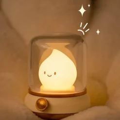 Retro LED Nachtlicht - Vintage Kleine Lampe