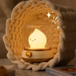 Retro LED Nachtlicht - Vintage Kleine Lampe