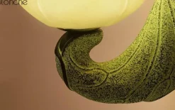 Retro Lotus Flower Wall Lamp - Vintage Home Decor Lighting