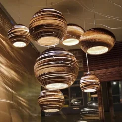 Retro Pendelleuchte - Innenbeleuchtung im ländlichen Stil