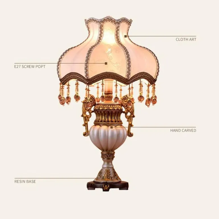 Retro Tischlampe - Vintage Akzentlicht