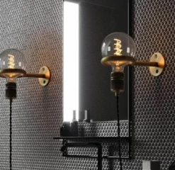 Retro Wall Lamp - Nordic Ring Mirror Sconce Light