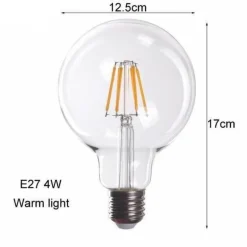 Retro Wall Lamp - Nordic Ring Mirror Sconce Light