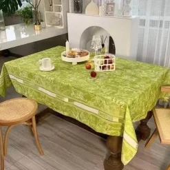 Retro wasserdichte Leinentischdecke - Pastorale Essdecke