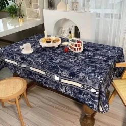 Retro wasserdichte Leinentischdecke - Pastorale Essdecke