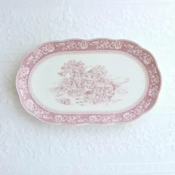 Retro-Garten-Geschirrset – Klassisches Speiseerlebnis