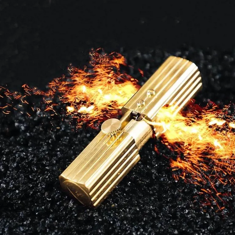 Retro-Gasfeuerzeug – Vintage-Automatikzündung