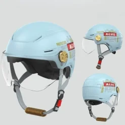Retro-Motorradhelm – Hochleistungs-Sicherheitsausrüstung für Fahrer