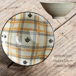 Retro-Teetassen-Set aus Keramik – Vintage-Teetassen für gemütliche Zusammenkünfte