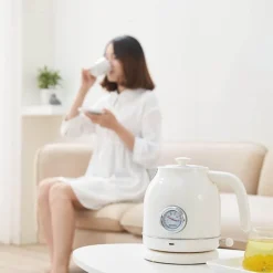 Retro-Wasserkocher - Teekanne mit Temperaturregelung