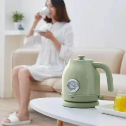 Retro-Wasserkocher - Teekanne mit Temperaturregelung