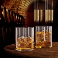 Revolver Whisky-Dekanter-Set – Einzigartiges Spirituosengeschenk mit Gläsern