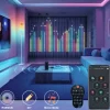 RGB Musikalische LED-Vorhanglichter - Dekorative Fenstergirlande