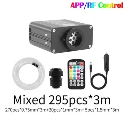 RGB-Glasfaser-Deckenleuchte – Stimmungsvolle Atmosphärenbeleuchtung