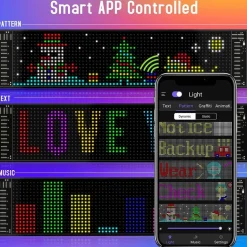 RGB-LED-Pixel-Panel – Vielseitiger Smart-Display-Bildschirm