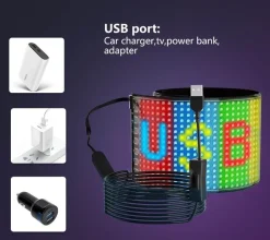 RGB-LED-Pixel-Panel – Vielseitiger Smart-Display-Bildschirm