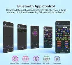 RGB-LED-Pixel-Panel – Vielseitiger Smart-Display-Bildschirm
