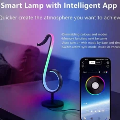 RGB-Musiknotenlampe - Symphony Tischleuchte