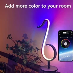 RGB-Musiknotenlampe - Symphony Tischleuchte