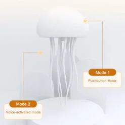 RGB-Quallen-Nachtlampe – sprachaktiviertes Stimmungslicht
