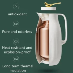 Riesige isolierte Thermoskanne – Minimalistischer Behälter für Heißgetränke