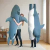 Riesiger Hai-Plüsch-Schlafsack – Bite Me Shark-Design