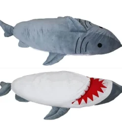 Riesiger Hai-Plüsch-Schlafsack – Bite Me Shark-Design