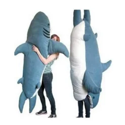 Riesiger Hai-Plüsch-Schlafsack – Bite Me Shark-Design