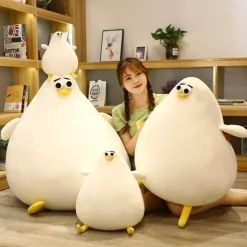 Riesiges Pinguin-Plüschkissen – weiches, kuscheliges Stofftier