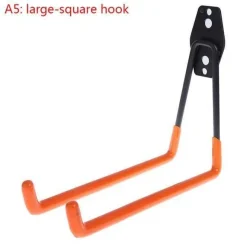 Robuste Fahrrad-Wandhalterung – Aufbewahrungslösung aus Metall