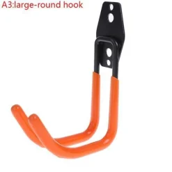 Robuste Fahrrad-Wandhalterung – Aufbewahrungslösung aus Metall