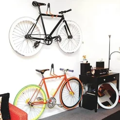 Robuste Fahrrad-Wandhalterung – Aufbewahrungslösung aus Metall