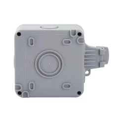 Robuste, wasserdichte Steckdosenabdeckung – Elektrischer Schutz im Außenbereich