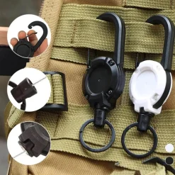 Robuster, einziehbarer Schlüsselanhänger – praktisches Ziehdesign