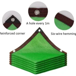 Robuster Sichtschutz für den Balkon mit UV-Schutz – Sonnenschutznetz-Vorhang